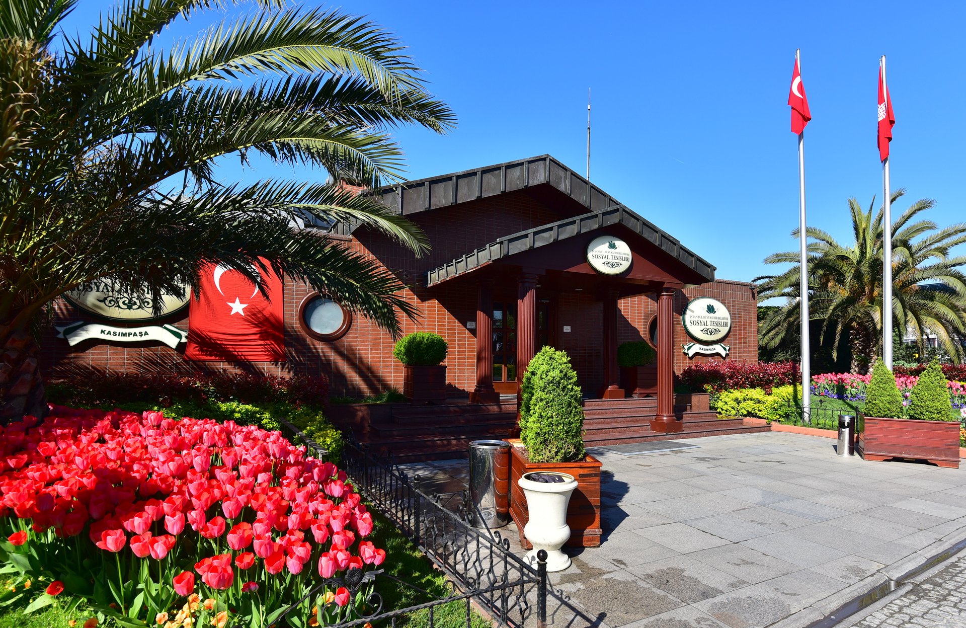 İBB Sosyal Tesisleri'nde Lale Zamanı